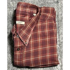 BURBERRY LONDON Plaid Button Down Shirt Men’s 3XL Multi Long Sleeve Preppy